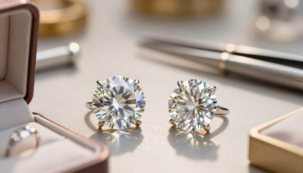 diamond vs cubic zirconia